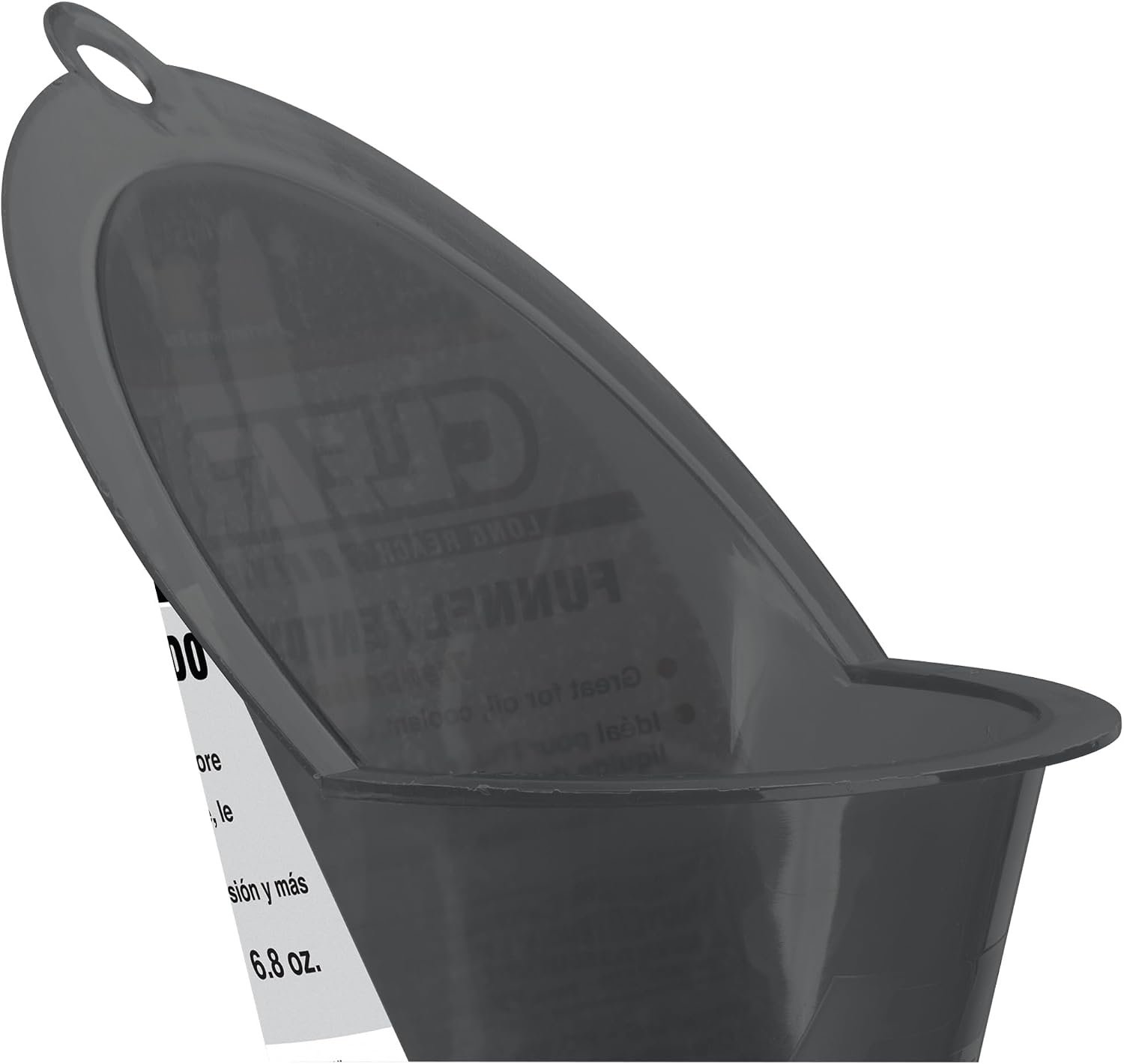 Performance Tool W4054 Clear View Long Reach Funnel – 11.4in Polypropylene Funnel with 200ml Capacity and Splash Guard - Image 8