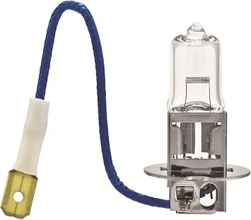HELLA H3100W H3 Halogen Bulb – 12V 100W PK22s Base, T3.25 High-Output Auxiliary Driving Light Replacement
