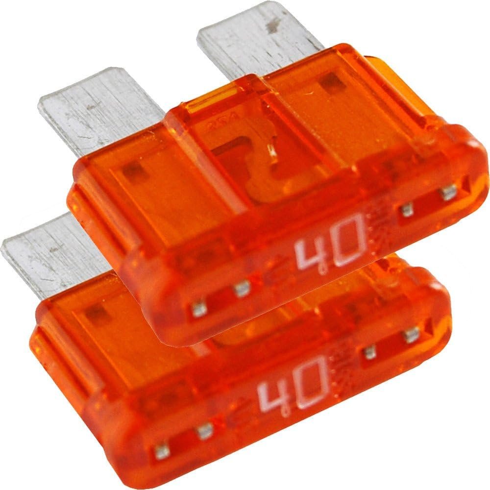 Blue Sea Systems 5246BSS ATO/ATC Fuse – 40 Amp Blade Fuse for Marine and Automotive Circuits