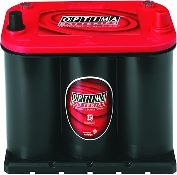Optima RedTop 35 Starting Battery 8020-164 – Group 35 AGM Battery with High Cranking Power and SpiralCell Design