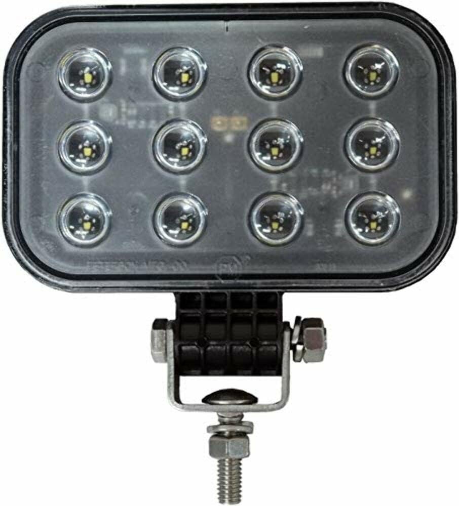 Peterson M906MV Square LED Work Light – Hardwired Pedestal Mount Utility Lamp for Commercial and Equipment Applications - Image 2