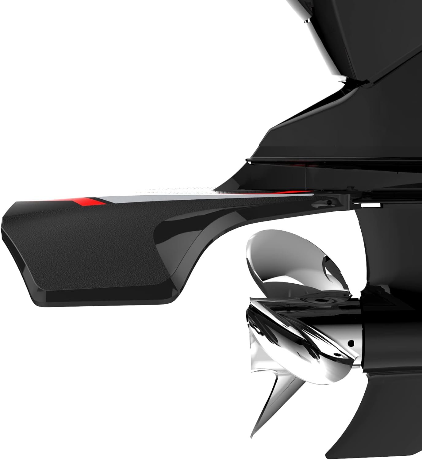 Savior Products SRXR41 StingRay XR4 Senior Hydrofoil – Black Lift-Enhancing Foil for 40-300HP Marine Engines - Image 3