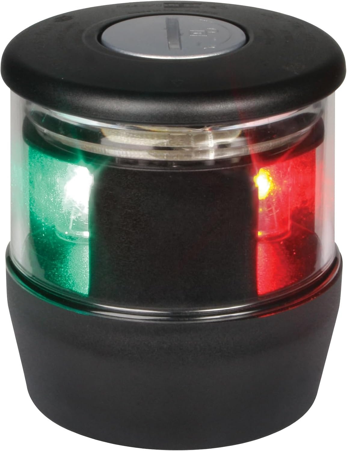 HELLA Lights 980650001 NaviLED Trio Tri-Color Anchor Light – 2NM Visibility – Black Housing – 9-33V Marine LED