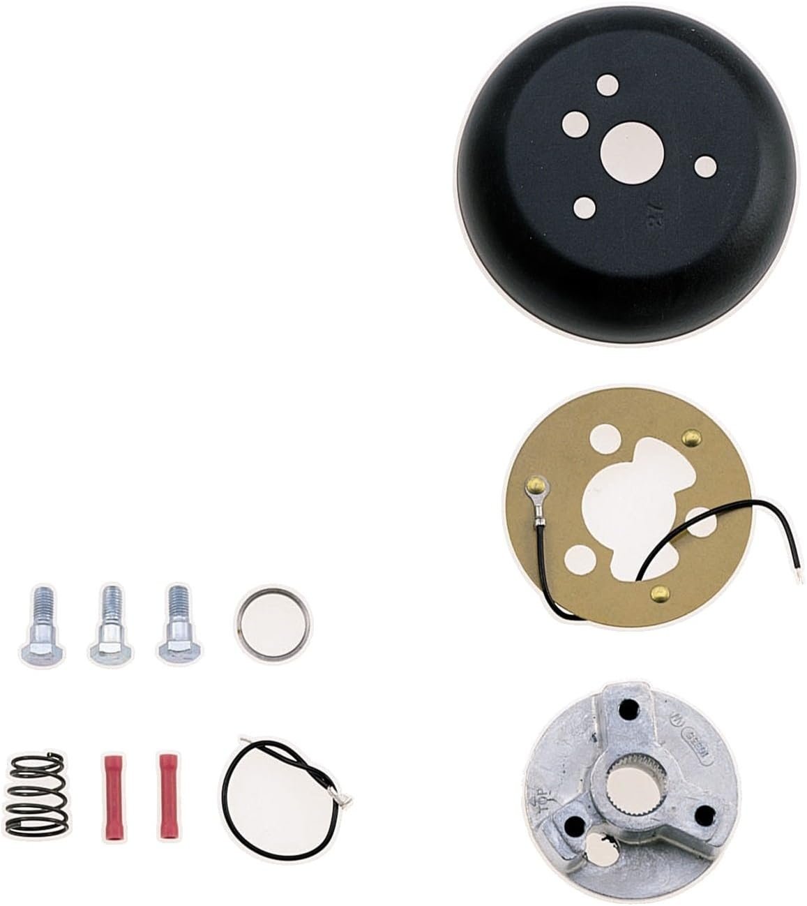 Grant 6701PSA Harry’s Black Out Steering Wheel – Blacked-Out Spokes with Classic Custom Hot Rod Styling