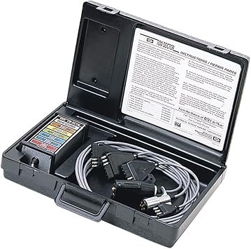 Hopkins 50918 Tow Doctor Trailer Wiring Tester – Electrical Circuit Diagnostic Tool – Connector Troubleshooting Device