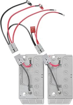 Connect-Ease RCE12VBM6IK Dual Battery Isolator Kit – 6 AWG Marine Wiring with ACR Starting and House Battery System
