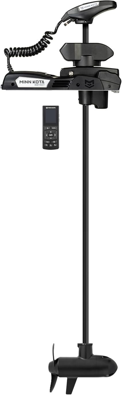 Minn Kota Riptide Instinct Quest 90/115 1358581 – Saltwater Trolling Motor with 60 in Shaft, GPS Anchor Lock, and Advanced Automation