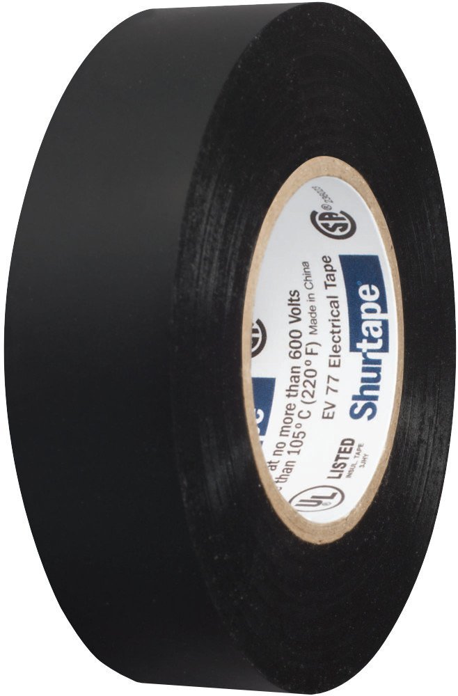 Shurtape EV 077 Black Foam Tape – 3/4in x 66ft Closed-Cell Weather Seal Tape, 100 Roll Carton - Image 3