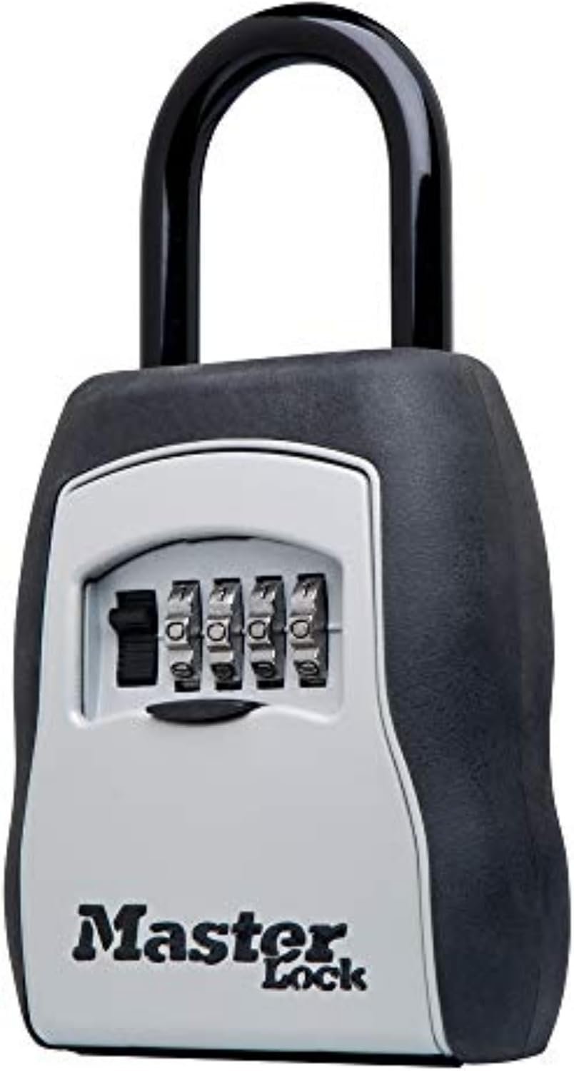 Master Lock 5400D Portable Key Storage Lock Box – Wall Mount Design with Set-Your-Own Combination Access - Image 2