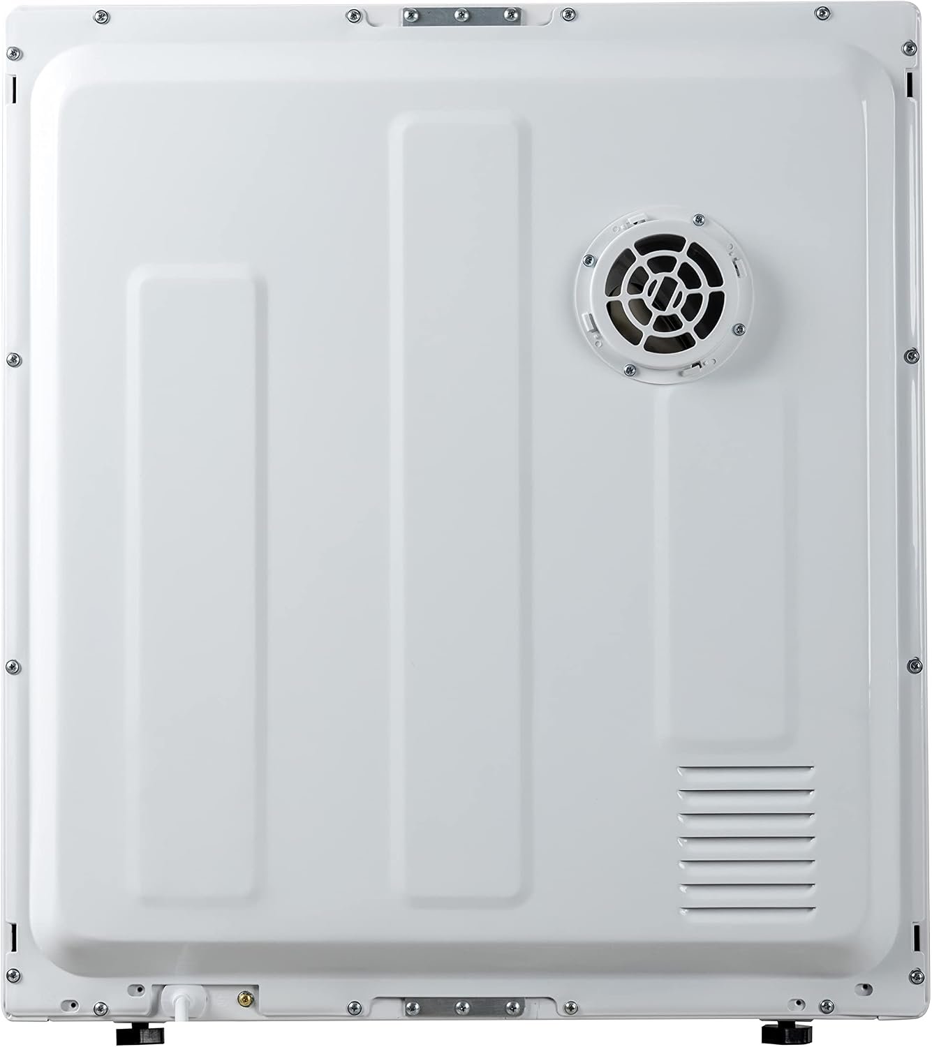 Pinnacle 21852W Compact Short Dryer – 13 lb Capacity, Stainless Steel Drum, 23.5 x 21.5 x 27.5 in, White Finish - Image 3