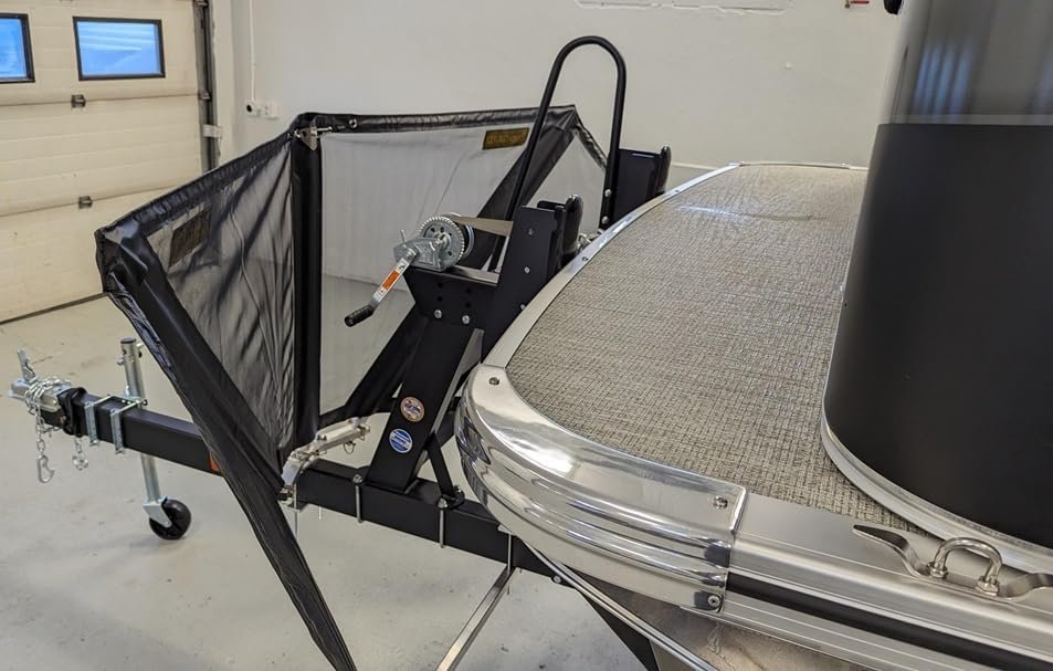 RockGard 748666 Pontoon RockGard Shield – Trailer-Mounted Debris Protection System for Pontoon Boats - Image 3