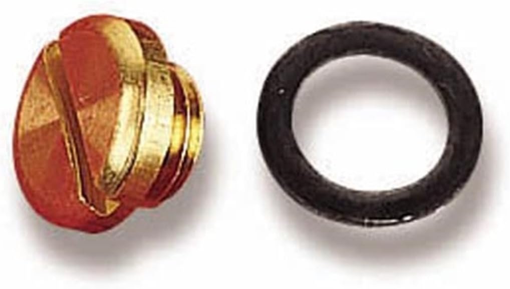 Holley 26-13 Plug and Gasket Assembly – Carburetor Service Replacement Part – Fuel System Maintenance Component