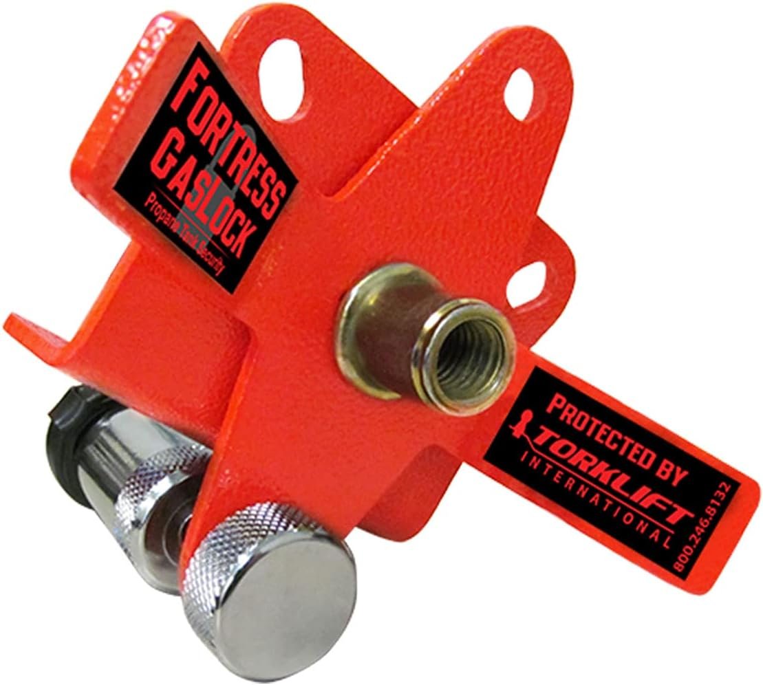 Torklift A7701 RV Propane Lock – 3/8in Stainless Steel Security Lock for Travel Trailer Propane Cylinders - Image 2