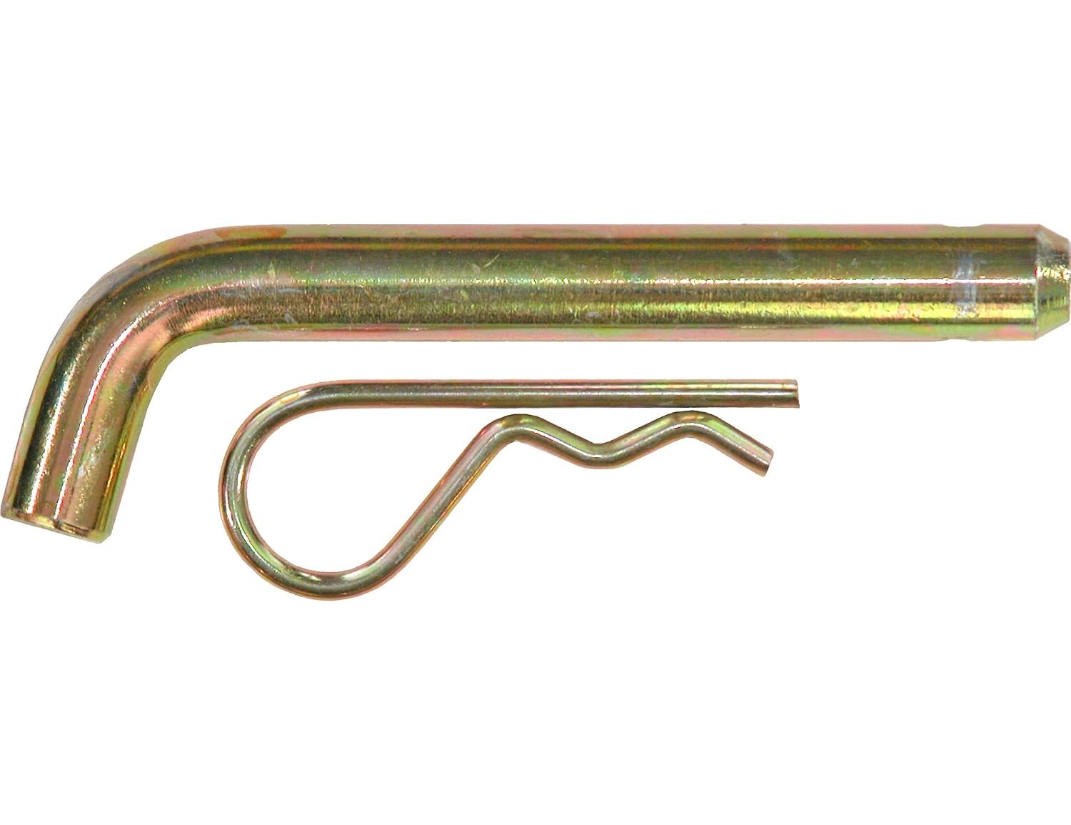 Buyers Products HP6256WC Heavy-Duty Hitch Pin – 5/8in x 4-1/2in Zinc-Plated Steel with Hairpin Cotter Clip
