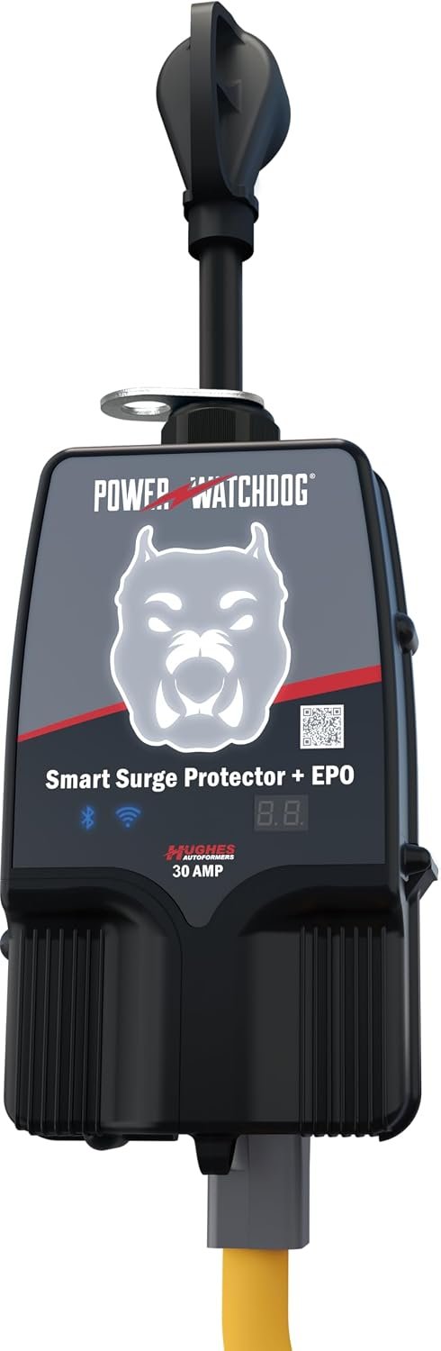 Hughes Autoformers PWD30EPOW Power Watchdog 30 Amp Surge Protector – Emergency Power Off RV Voltage Protection - Image 2