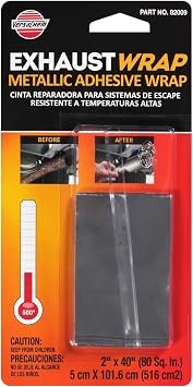 Versachem 82009 Exhaust Repair Tape – High-Temperature Wrap for Muffler, Tailpipe, and Exhaust System Repairs