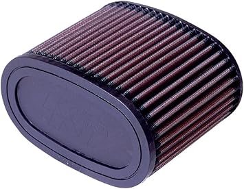 K&N HA-1187 Replacement Air Filter – Oval Cotton Gauze Design, 6 x 3.5 in Exterior Size for Honda VT1100 Shadow Models