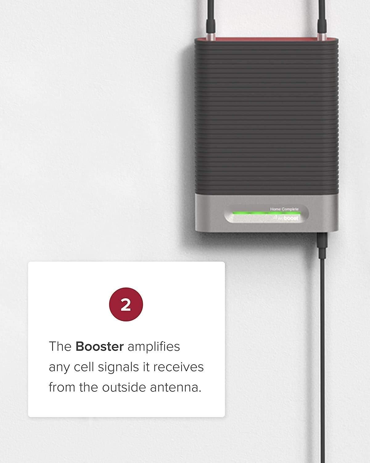 weBoost 470145 Home Complete Cell Signal Booster – 72 dB Gain Whole-Home Coverage with 75 Ohm System and Multi-Carrier Support - Image 8