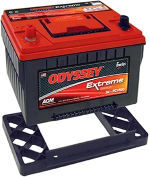 ODYSSEY 22201251 Group 34-to-24 Battery Spacer – Fitment Adapter for ODYSSEY AGM Battery Installations