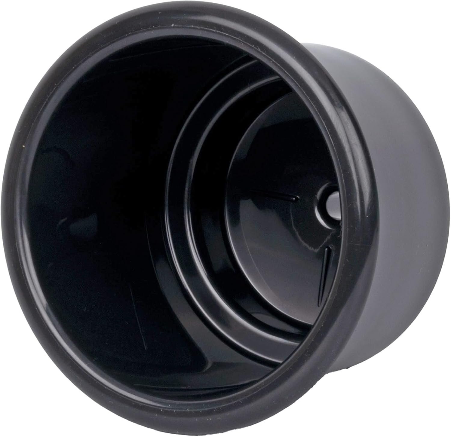 T-H Marine LCH1DP Large Recessed Cup Holder – Black Marine Drink Holder – Durable Plastic Construction - Image 2