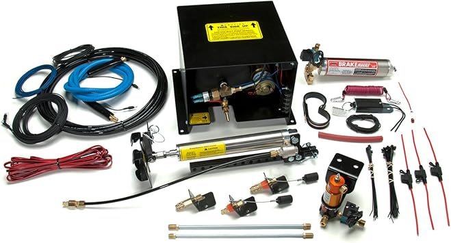 Roadmaster 9060 BrakeMaster Supplemental Braking System – Proportional RV Towed Vehicle Brake with Breakaway Protection