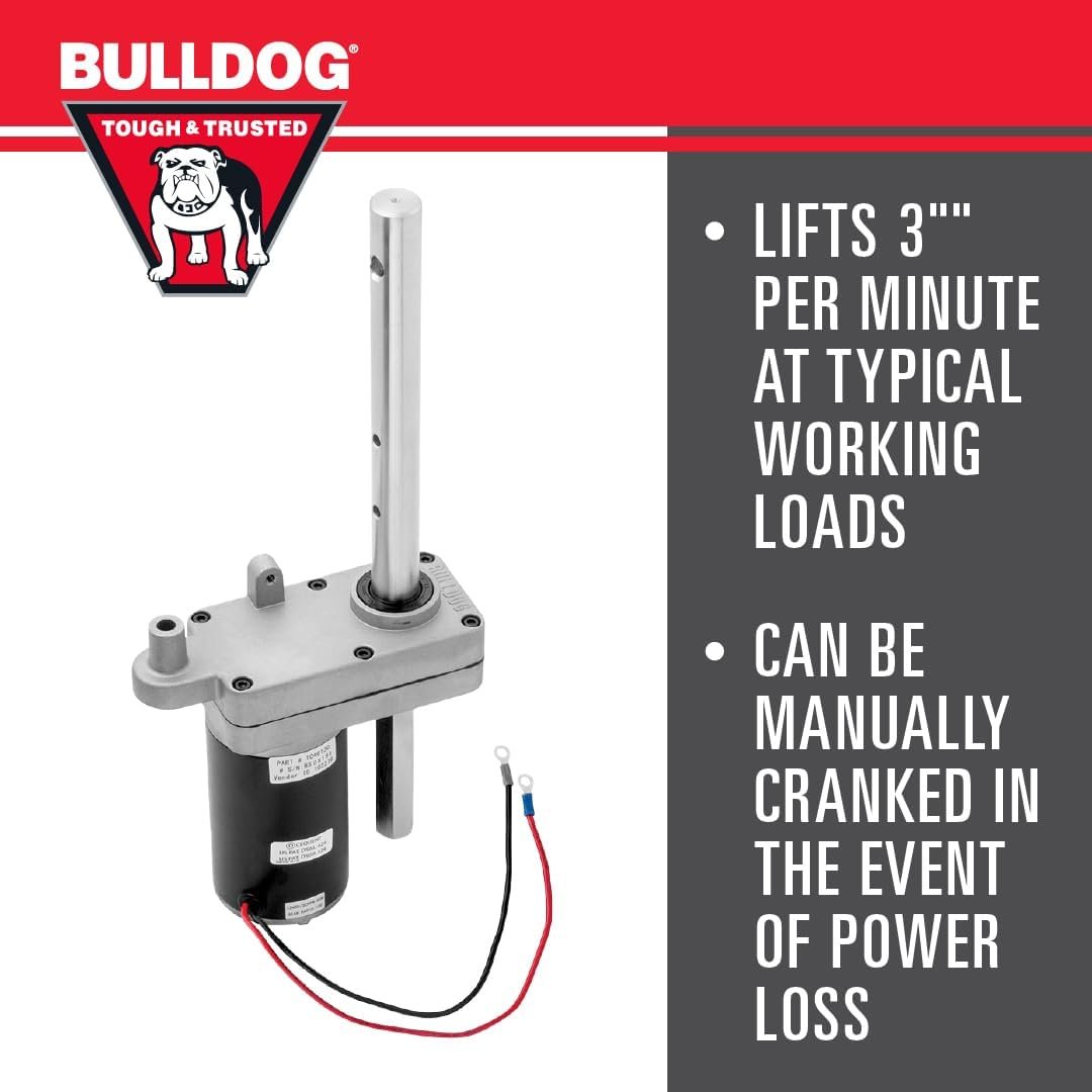 Bulldog 1824200100 Electric Powered Trailer Jack Kit – 12V Lift System with Powered Raise and Lower Operation - Image 4
