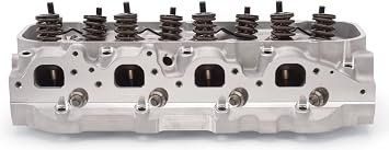 Edelbrock 50459 E-Street Big Block Chevy Cylinder Head – Aluminum Performance Head, Single Replacement Assembly