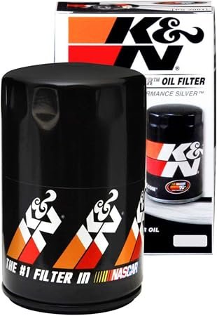 K&N PS-2005 Pro Series Oil Filter – 3in Diameter, 5.063in Height, High-Flow Spin-On Canister Design