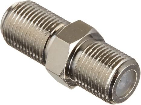 Winegard FS8100 Coaxial Cable Union Connector – Hex Style F-Type Splice for RG59/U Coax Cable Connections