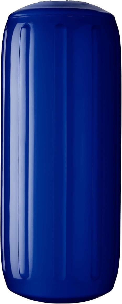 Polyform 95396458 Center Tube Fender – 8.5 x 20.5 Inch Boat Fender, Marine-Grade Vinyl Construction