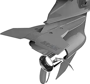 StingRay JR23 Classic 2 Junior Hydrofoil – Gray Outboard Stabilizer for Smaller Boats and Faster Planing