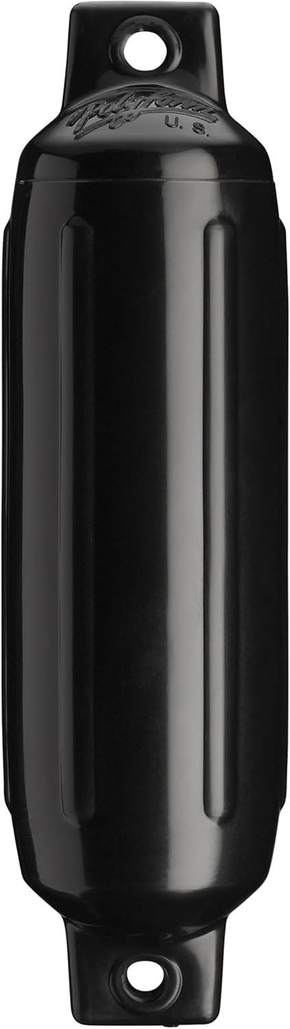 Polyform 27905528 Twin Eye Fender – 3.5in x 12.8in Marine Fender with Durable Vinyl Construction