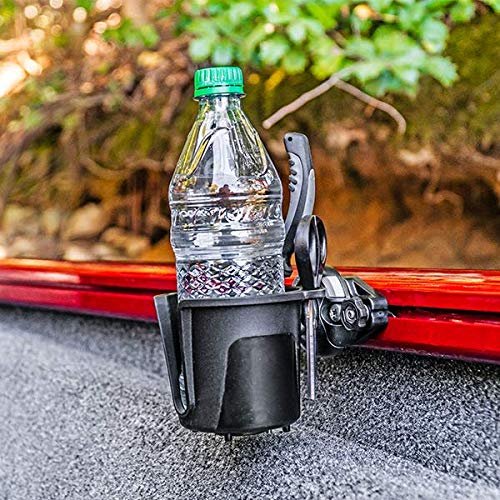 RAILBLAZA 2404811 DrinkHold Cup Holder – Black Adjustable Beverage Holder with StarPort Mount - Image 7