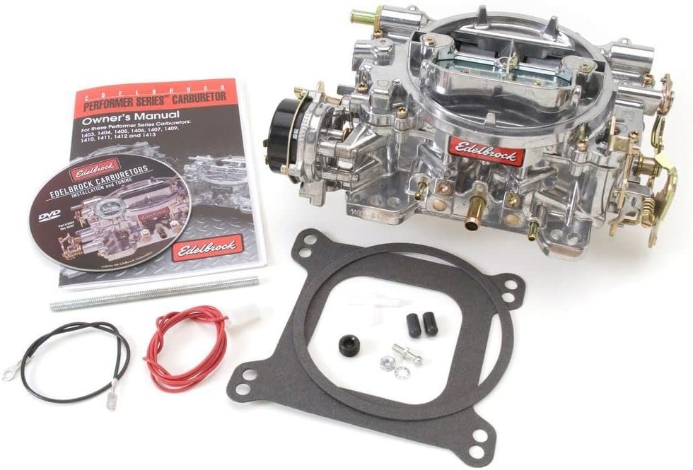 Edelbrock 1400 Performer Series Carburetor – 600 CFM, Electric Choke, Emissions-Legal Street Carburetor