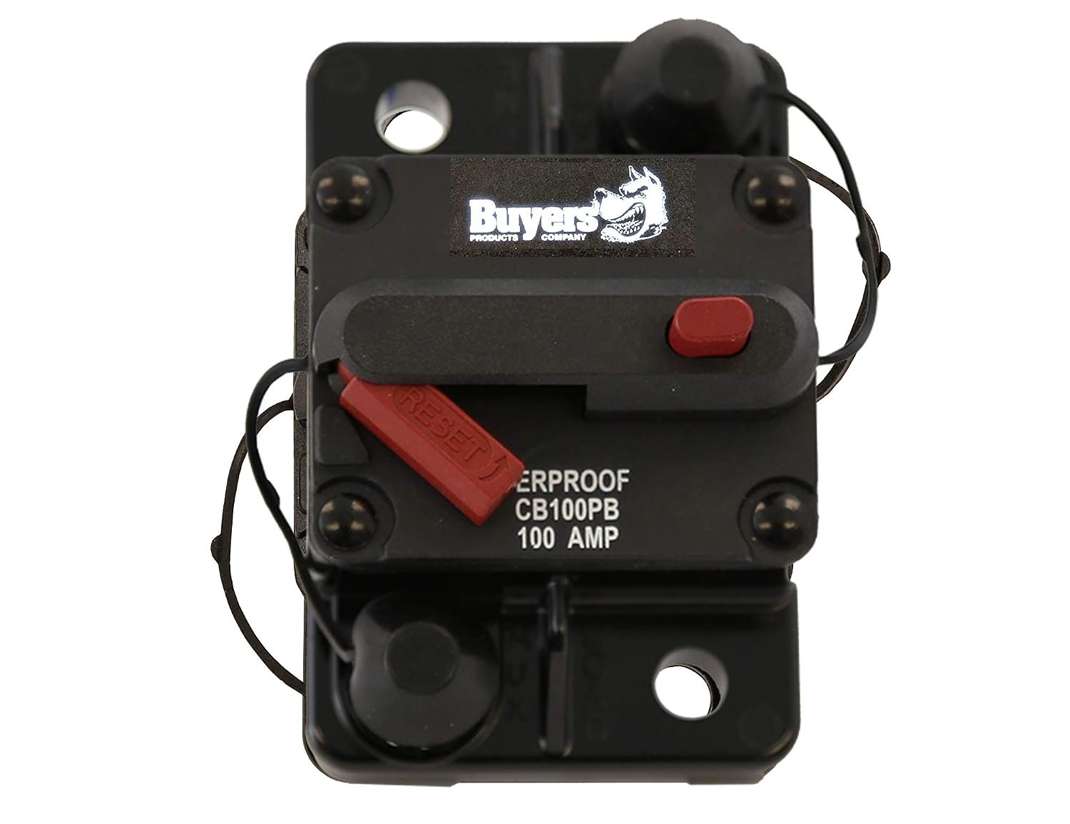 Buyers Products CB100 Auto Reset Circuit Breaker – 100 Amp Surface Mount Protection for Vehicle Electrical Systems - Image 2