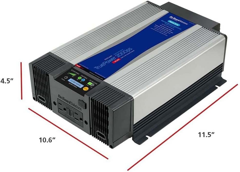 ProMariner 7200 2000W Pure Sine Wave Inverter – 12V DC to 120V AC Power Conversion with Clean Output - Image 2