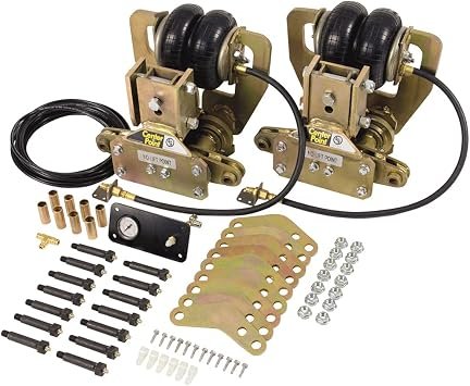 Lippert 1565391 Center Point Suspension Double Axle Kit – Air-Ride Equalizer Upgrade for Tandem Axle Travel Trailers and 5th Wheels