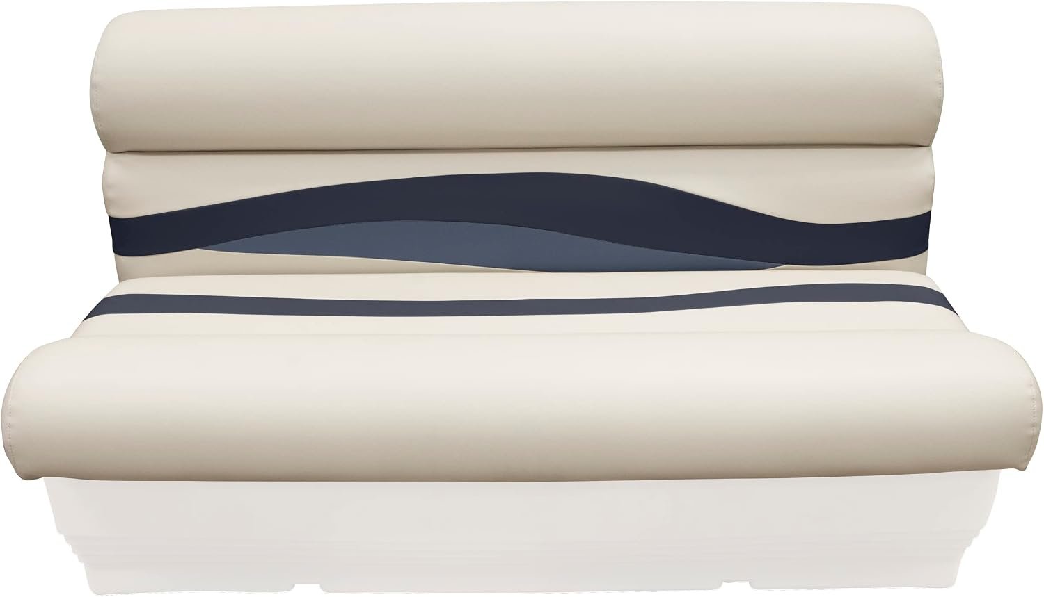 Wise Seating BM1145986 Premier Series 50-Inch Pontoon Bench Cushion Set – Marine Upholstery Replacement in Beige Finish - Image 2