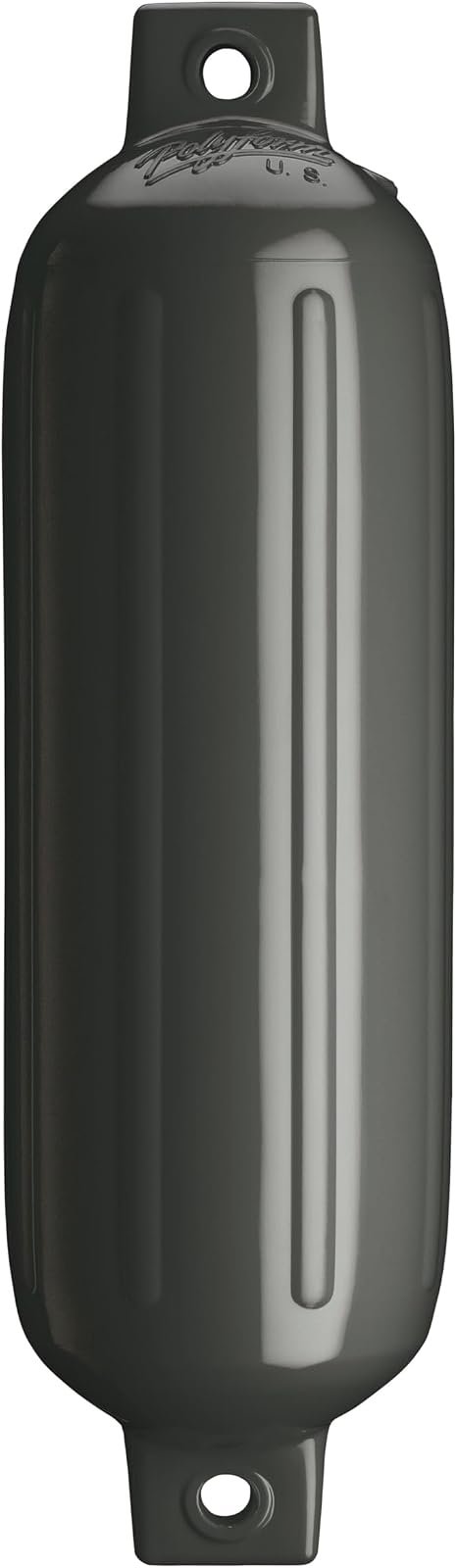 Polyform 97141463 Twin Eye Fender – 6.5 x 22 Inch Marine Boat Fender, Blue Vinyl Construction