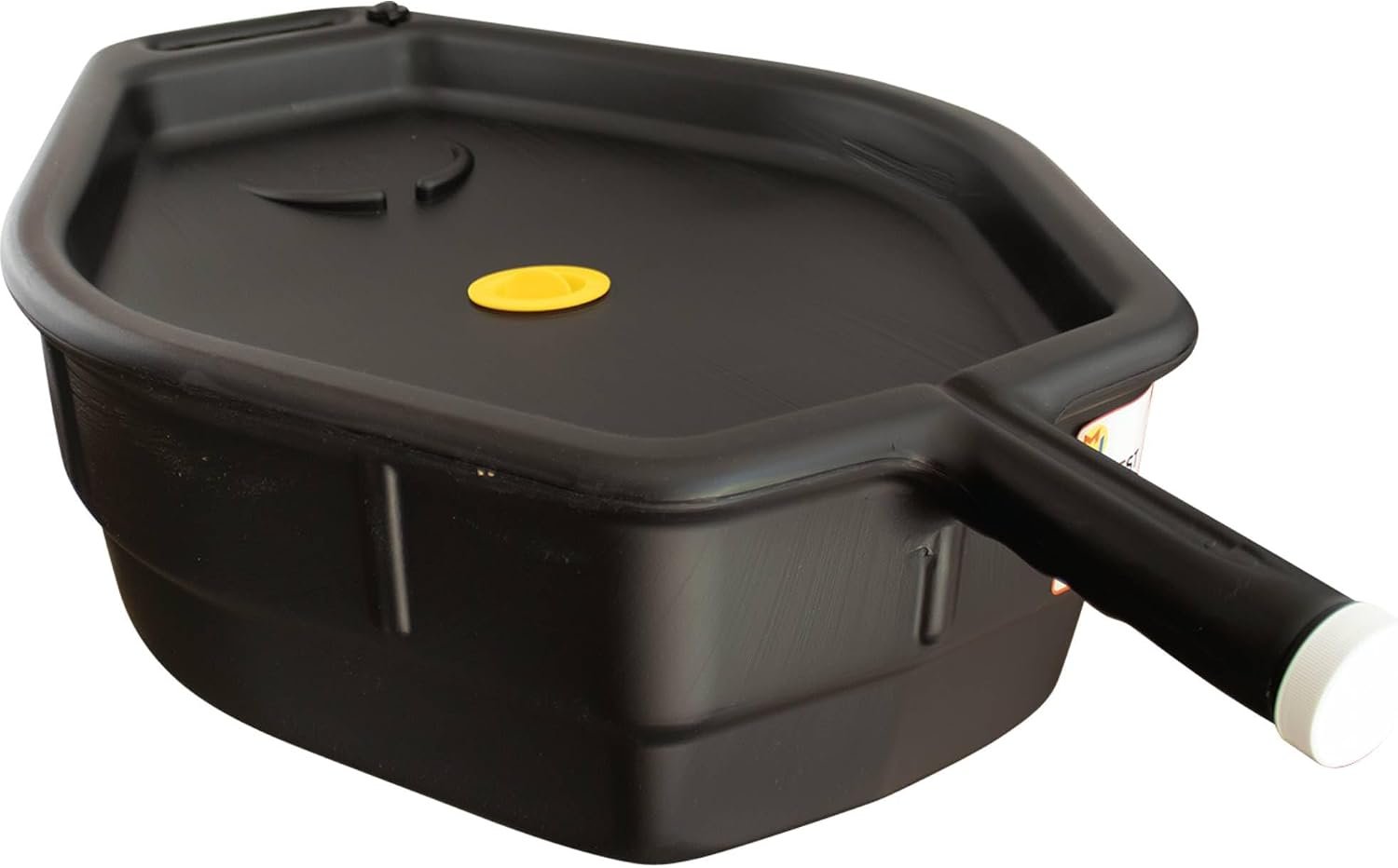 Midwest Can 6400 15 Quart Oil Recycling Drain Pan – Closed-Top Recovery Design with Pour Spout and Carry Handles - Image 4
