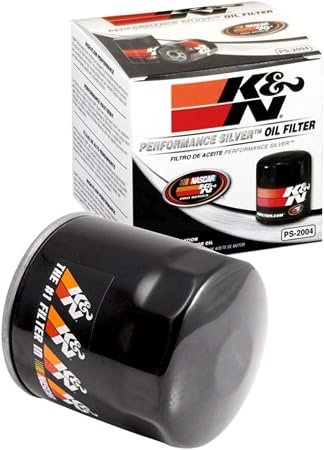 K&N PS-2004 Pro Series Oil Filter – High-Flow Synthetic Blend Oil Filter for Routine Engine Maintenance