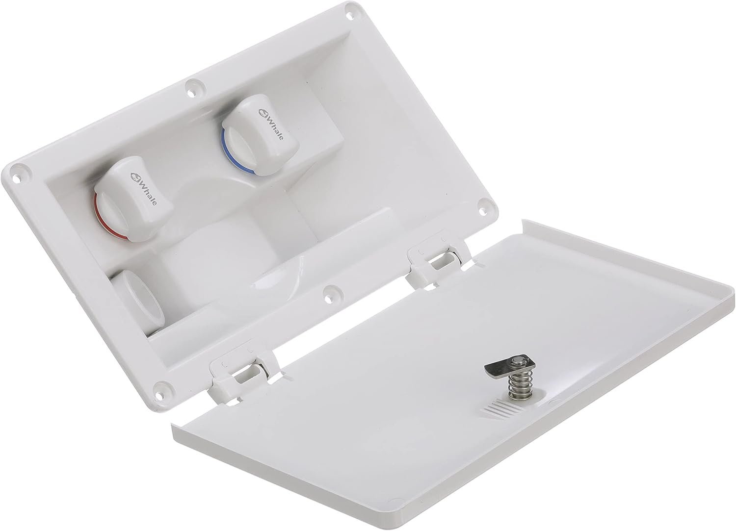 Whale RT2658 Swim'n'Rinse Mixer Shower Kit – Marine Deck Shower Mixer with Lid, Hot and Cold Water Control - Image 3