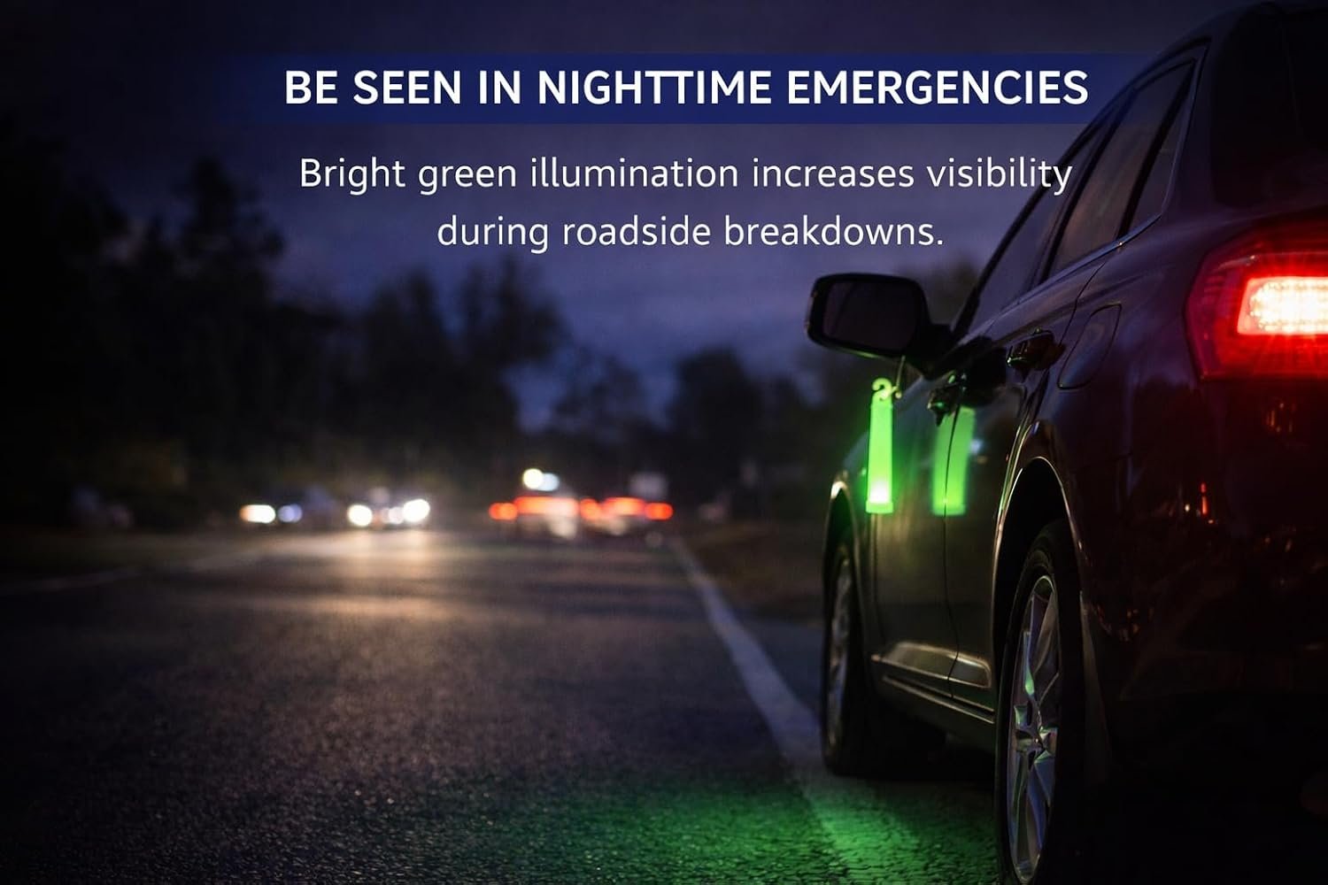 Ready America 27217 Green 8-Hour Lightsticks 2-Pack – Emergency Glow Sticks for Power Outages, Camping, and Safety Kits - Image 2