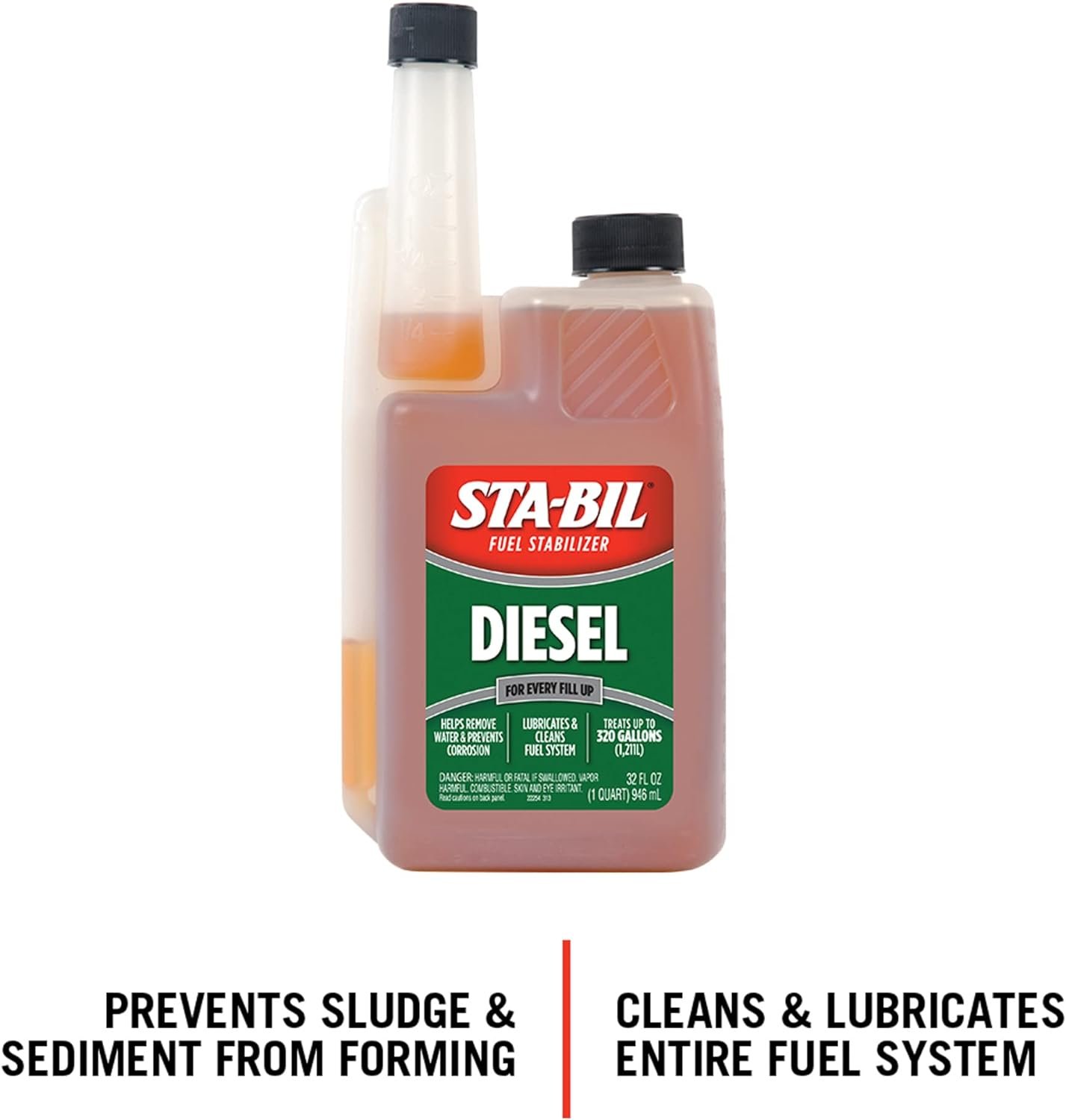 303 Products 22254 Diesel Fuel Stabil 32 oz – Long-Term Diesel Storage Treatment with Corrosion Protection Formula - Image 2