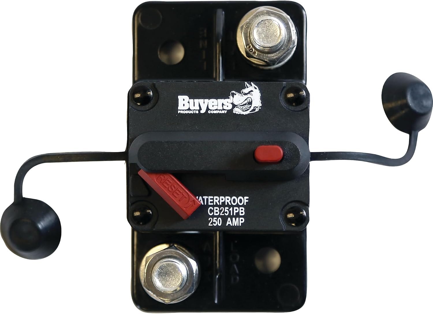 Buyers Products CB251PB Circuit Breaker – 250 Amp Push-to-Trip Electrical Protection Breaker - Image 2