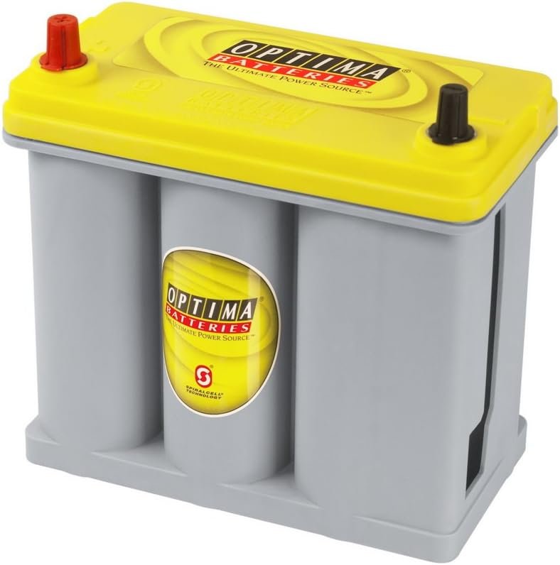 Optima YellowTop DS46B24R AGM Battery 8171-767 – Prius Hybrid Replacement Battery with 38Ah Capacity and AGM Construction
