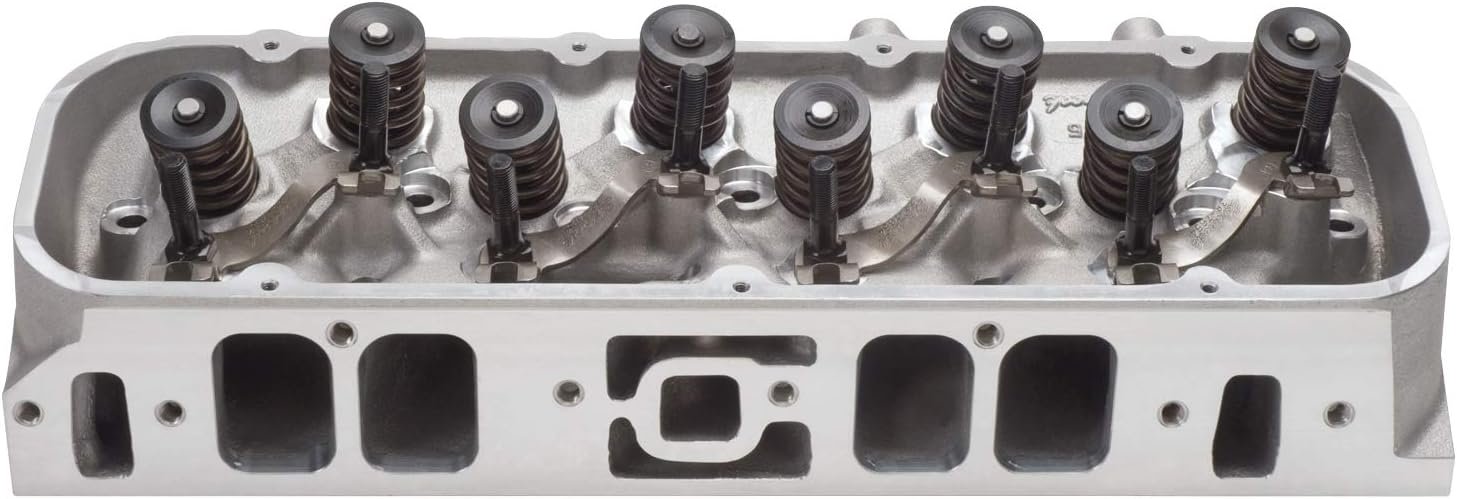 Edelbrock 60559 Performer RPM Cylinder Head – Single Aluminum Replacement Head for Small Block Chevrolet Engines - Image 2