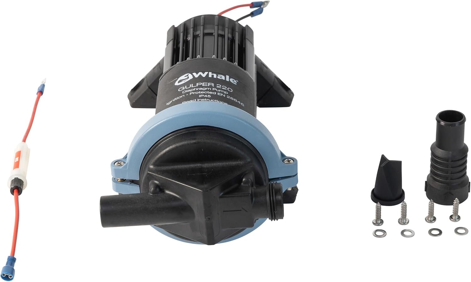 Whale BP1552 Gulper 220 Waste Pump – 12V Self-Priming Marine Grey Water Pump with Filter-Free Design - Image 5