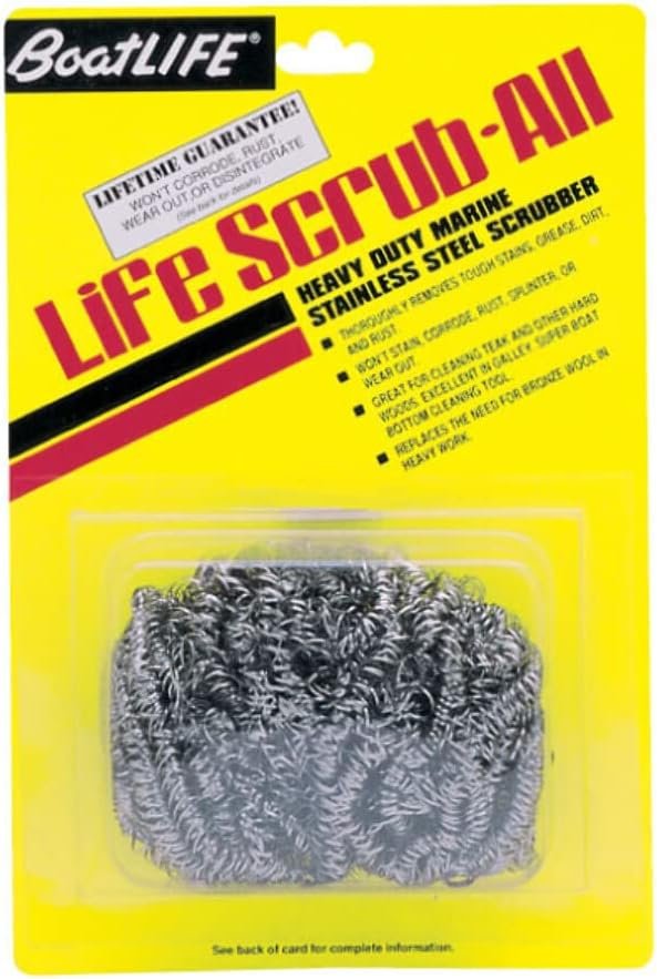 Life Industries 1029 Life Scrub All – Heavy-Duty Marine Surface Scrub Cleaner for Fiberglass, Vinyl, Decks, and Boat Interiors