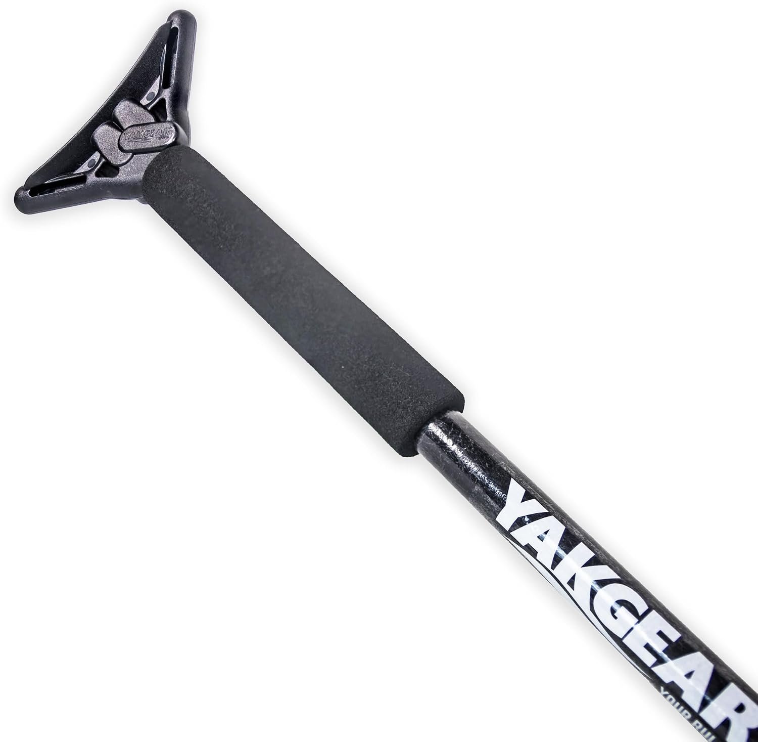 YakGear 10079 Yak Stick – 6.5 ft Floating Stake-Out Pole in Black for Kayaks, Canoes, and Shallow Water Anchoring - Image 2